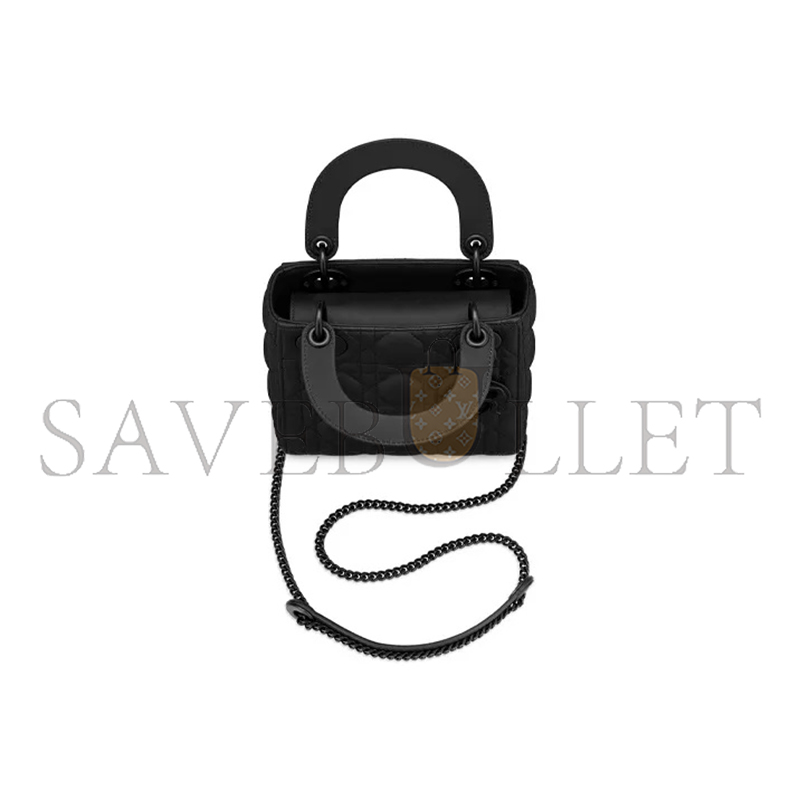 DIOR MINI LADY BAG M0505SLOI_M989 (17*15*7cm) 
